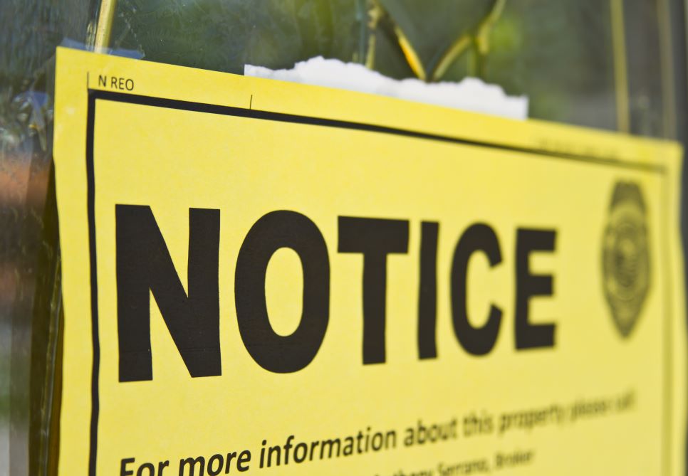 notice poster